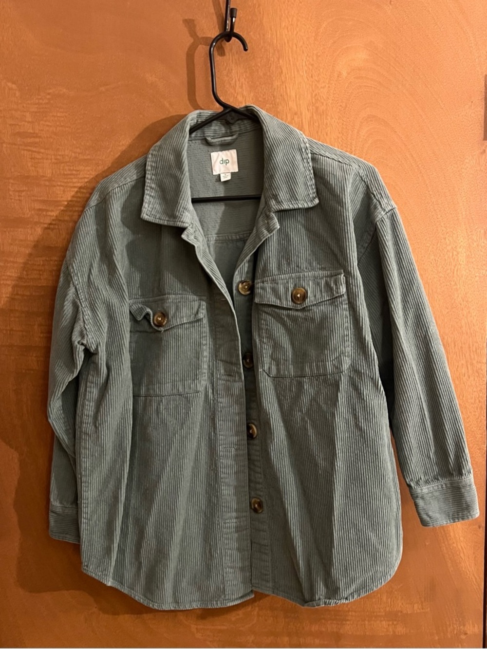 dip Corduroy Button Jacket